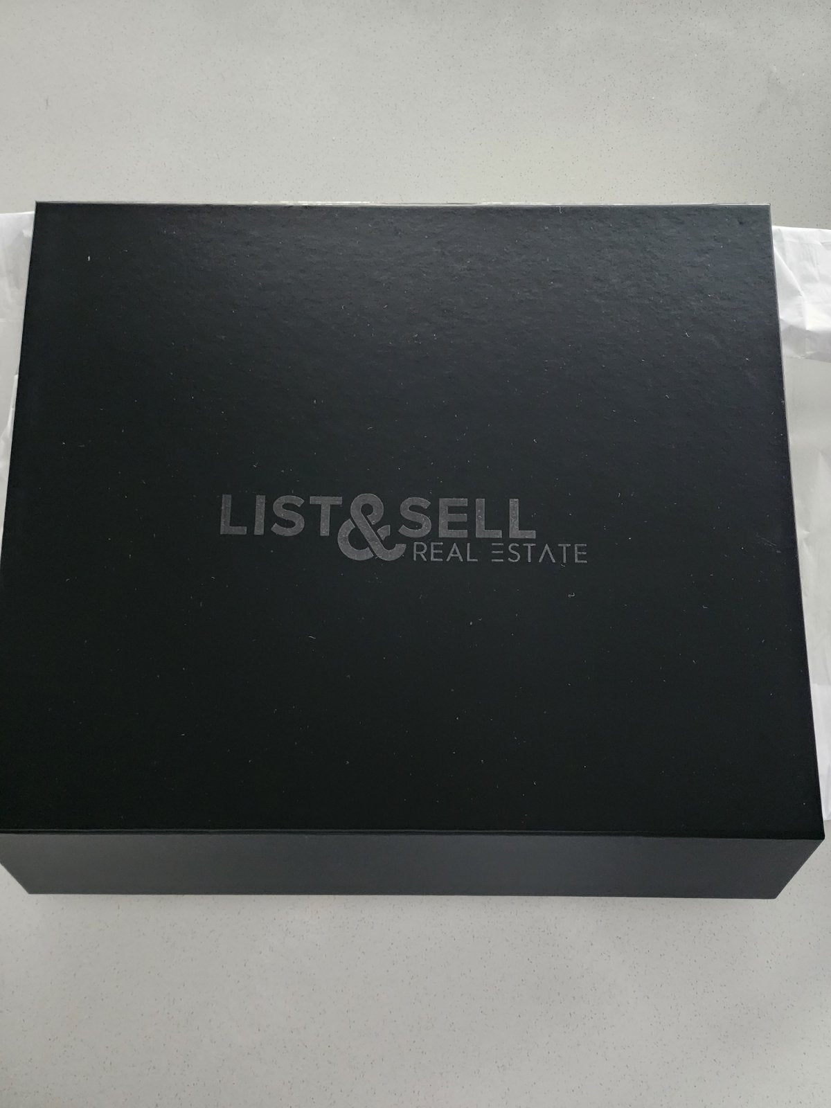 Products: Black Laser Engraved Magnetic Box