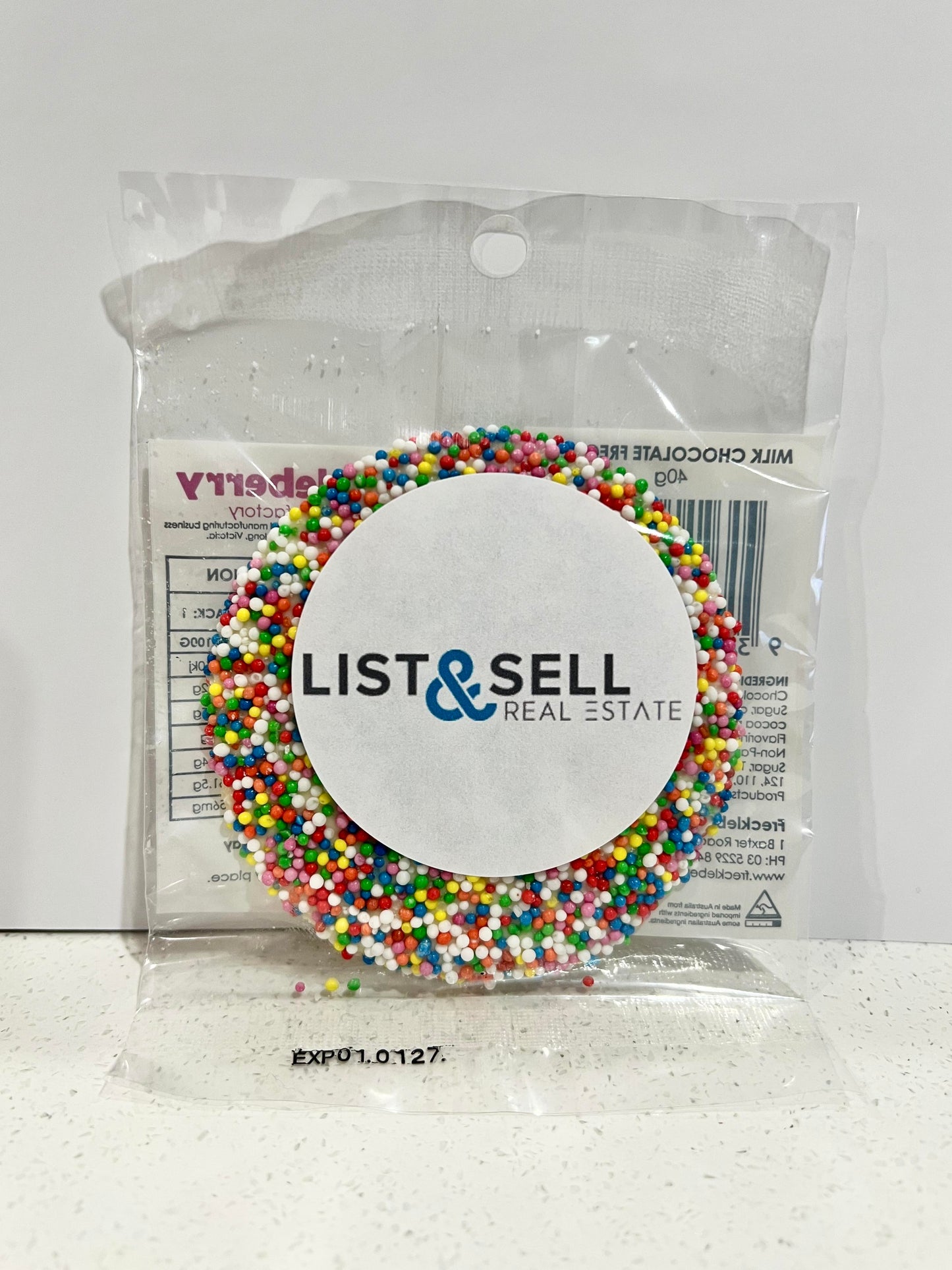 Products: Branded Chocolate Freckle