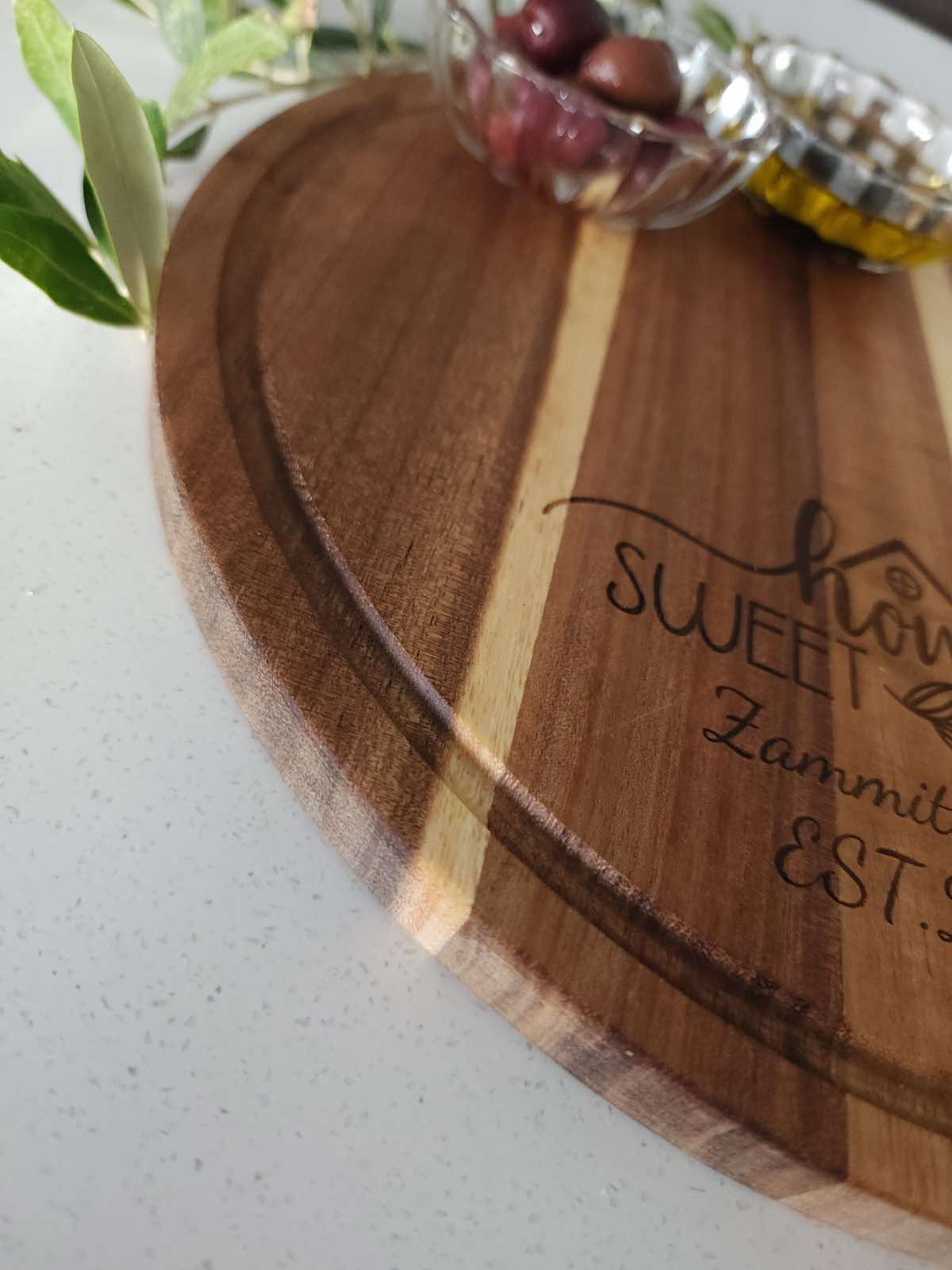 Cheeseboard Round: Home Sweet Home