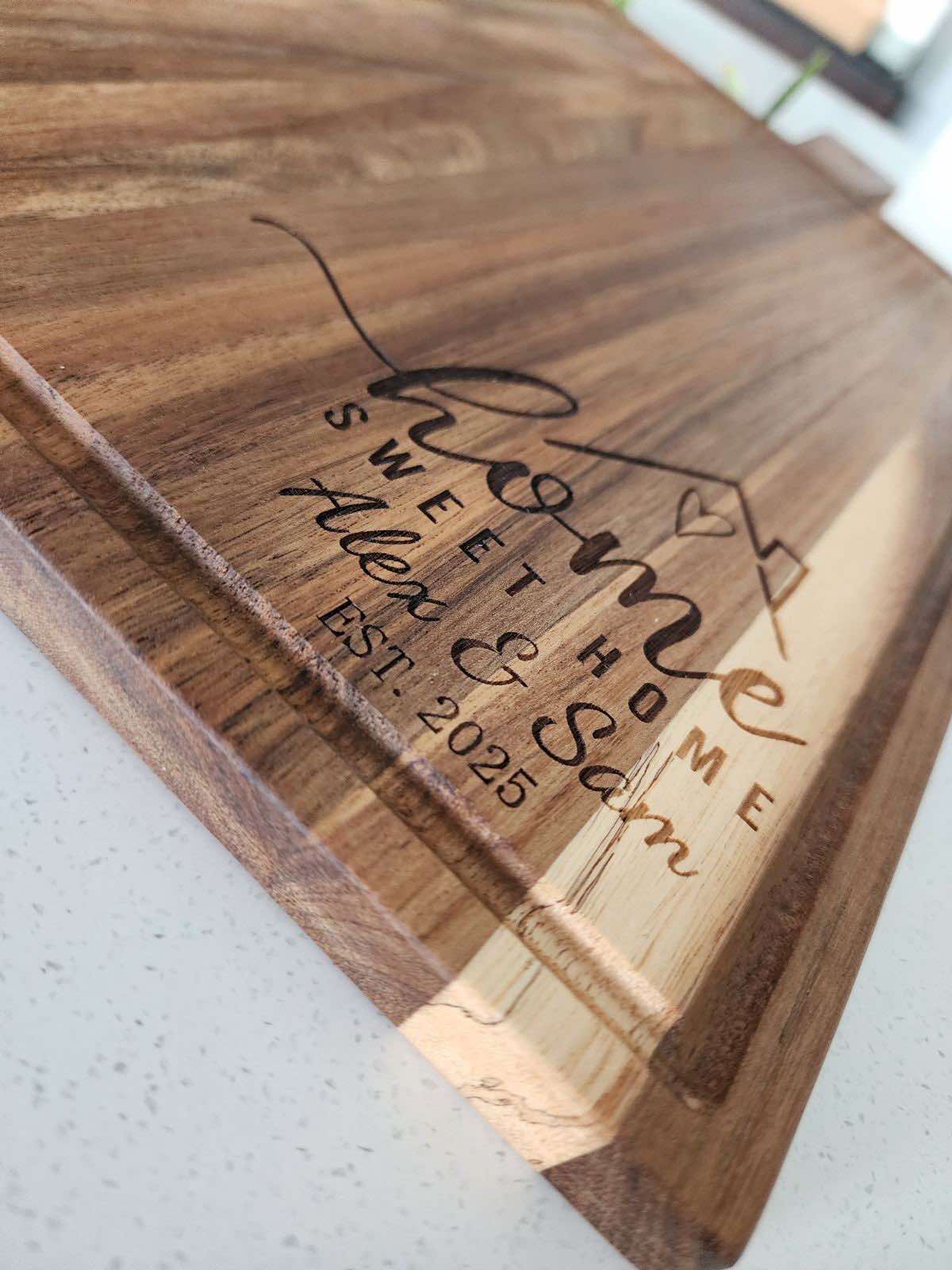 Cheeseboard Rectangle: Home Sweet Home