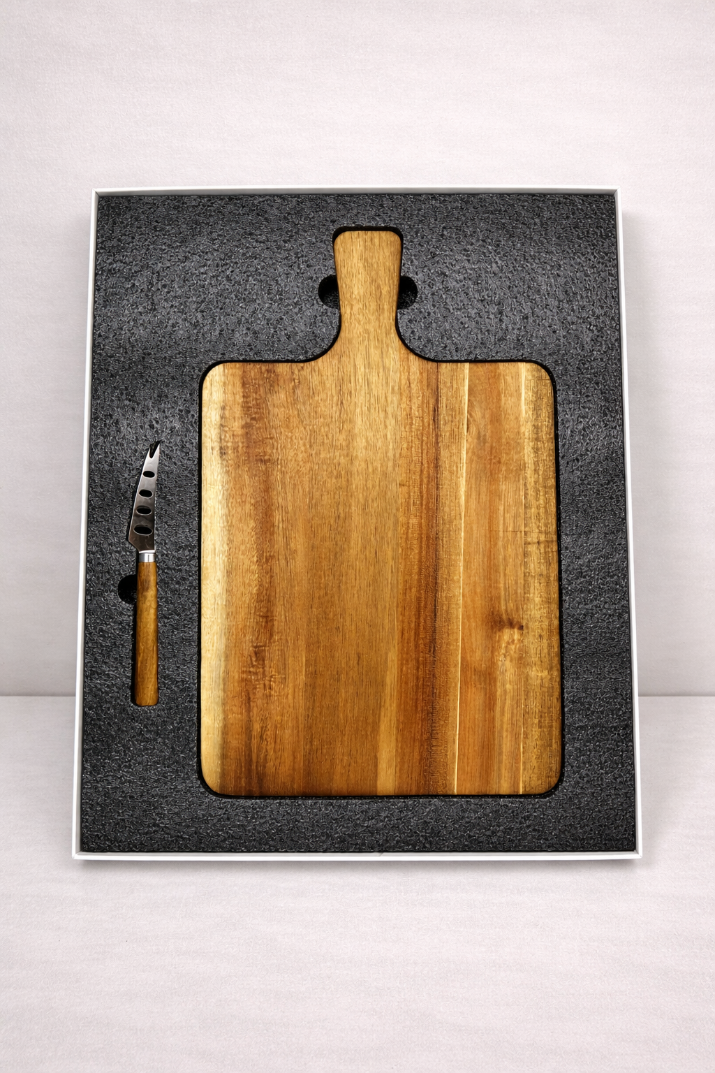 Personalised Cheeseboard Gift Box Set Rectangle