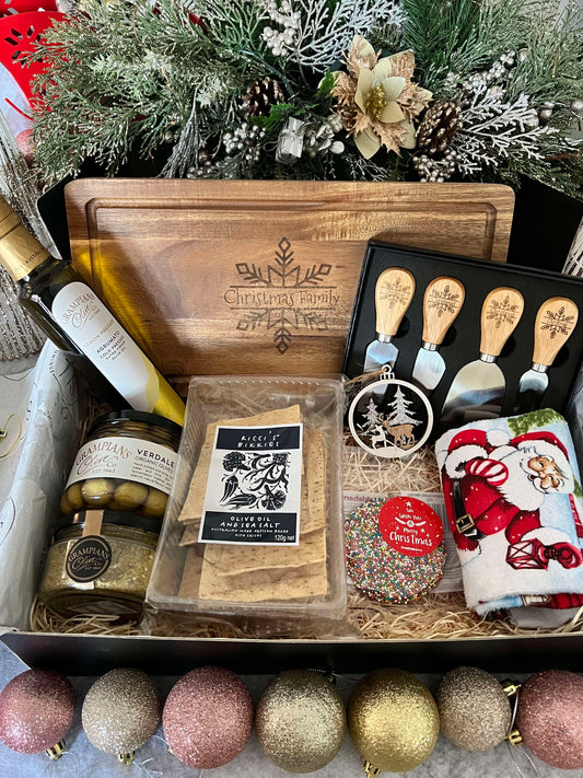 Personalised Christmas Gourmet Gift Hamper