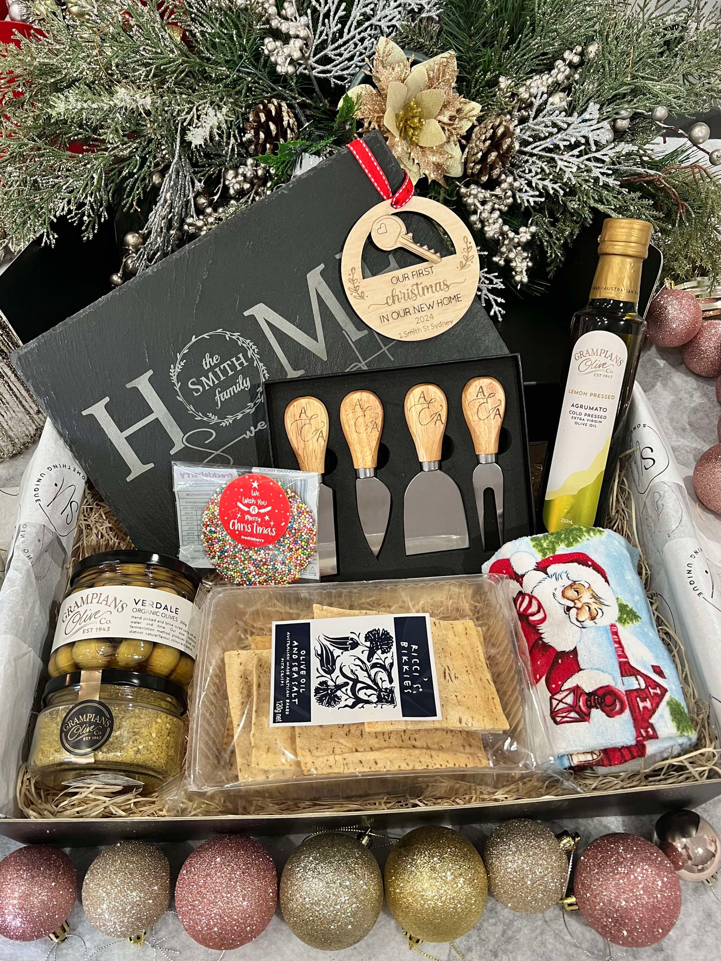 First Christmas in Our New Home Gourmet Gift Hamper