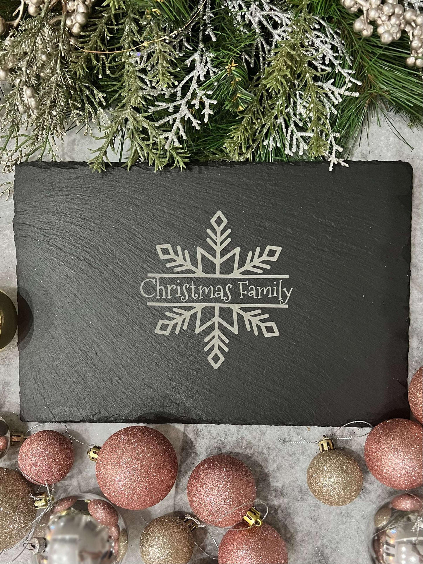 Engraved Christmas Cheeseboards