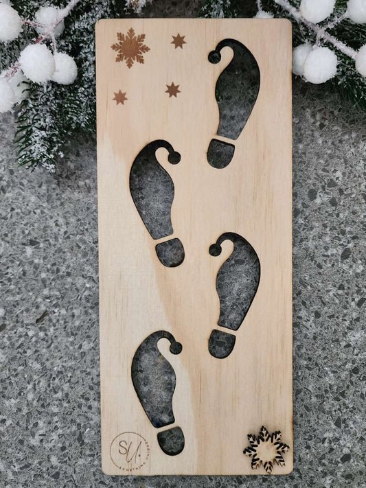 Elf Footprint Stencil