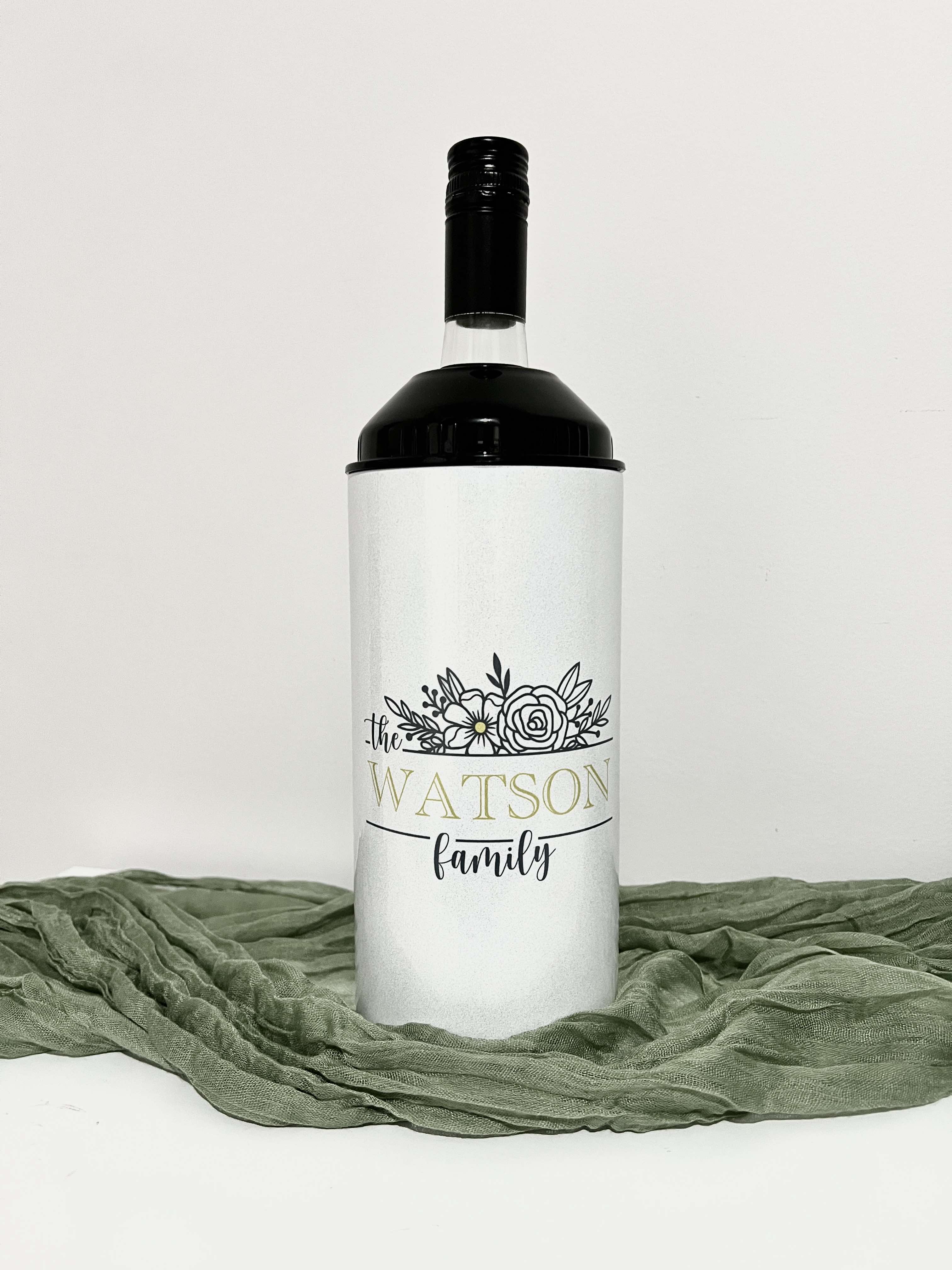 Personalised Wine Cooler: Family