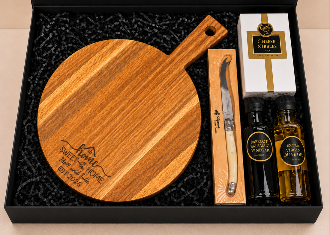 The Grazing Essentials Hamper Round
