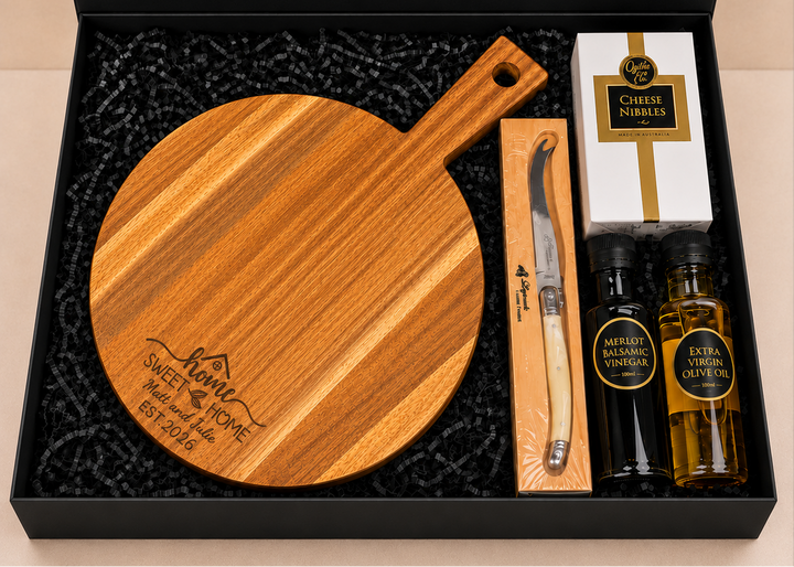 The Grazing Essentials Hamper Round