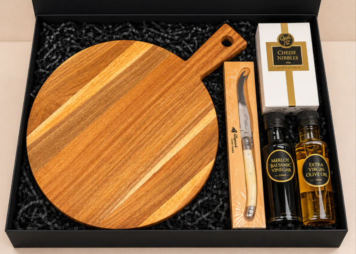 The Grazing Essentials Hamper Round
