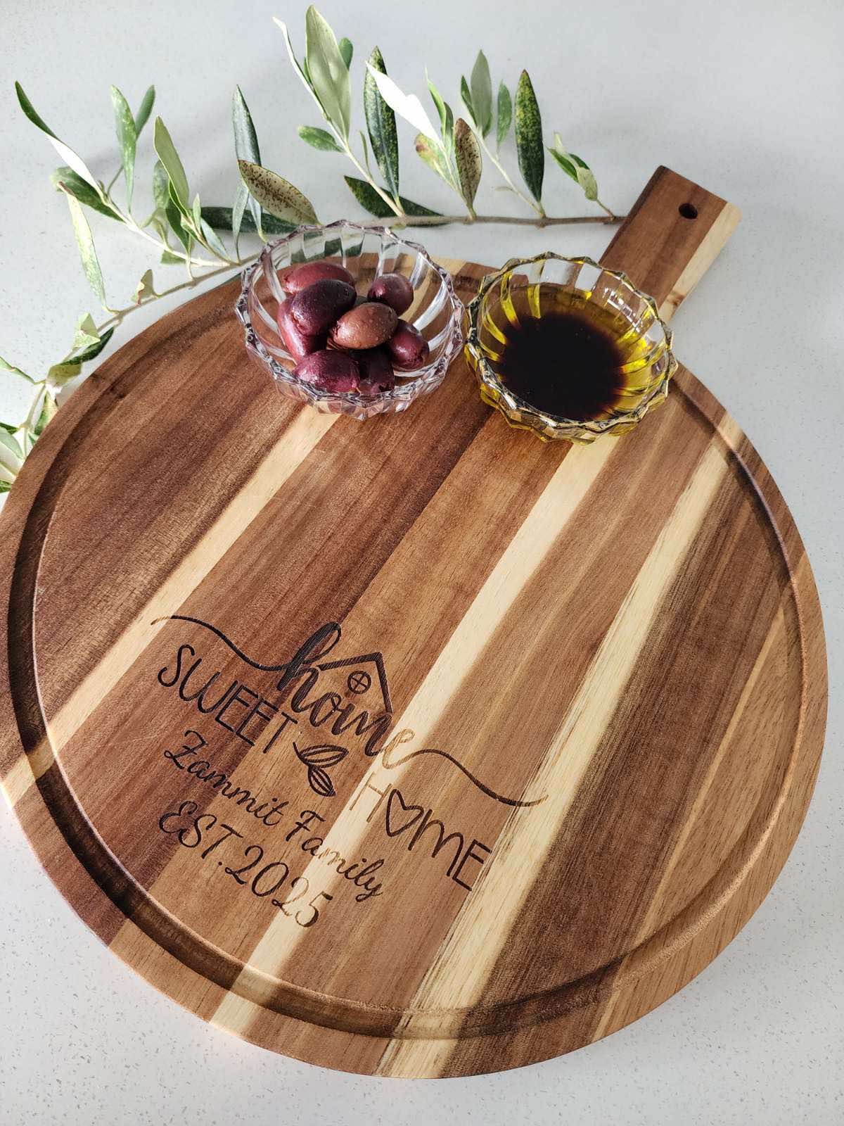 Cheeseboard Round: Home Sweet Home