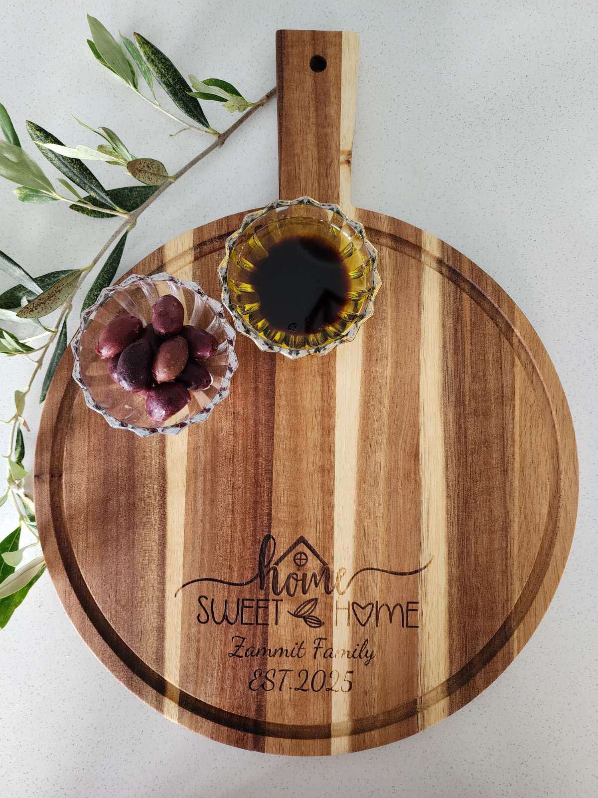 Cheeseboard Round: Home Sweet Home