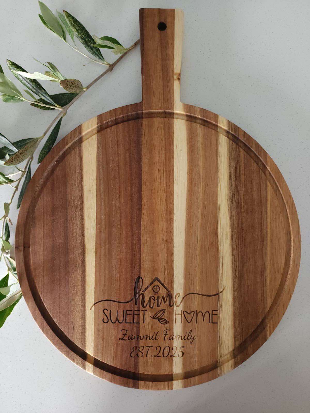 Cheeseboard Round: Home Sweet Home