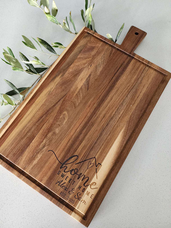 Cheeseboard Rectangle: Home Sweet Home