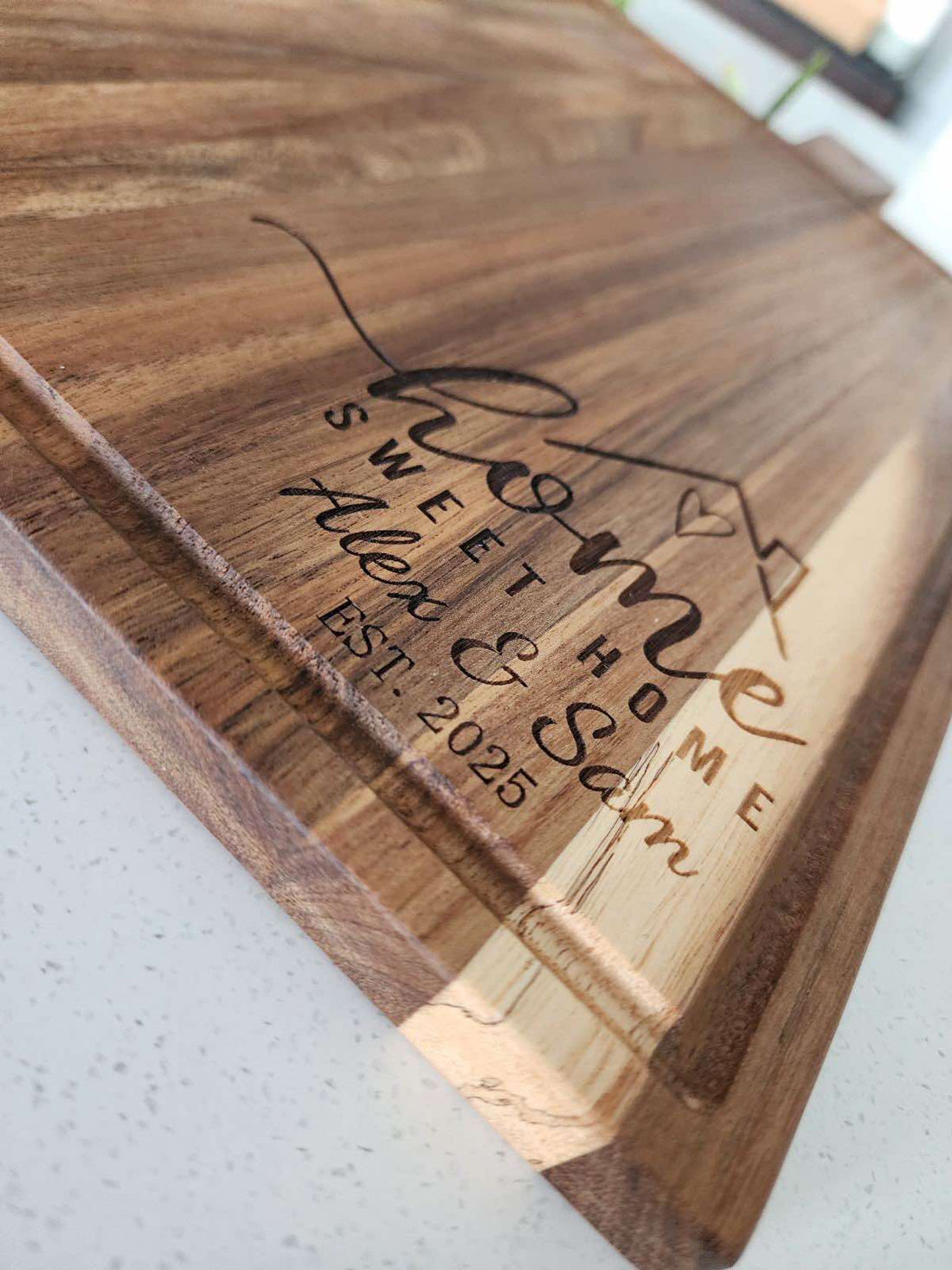 Cheeseboard Rectangle: Home Sweet Home