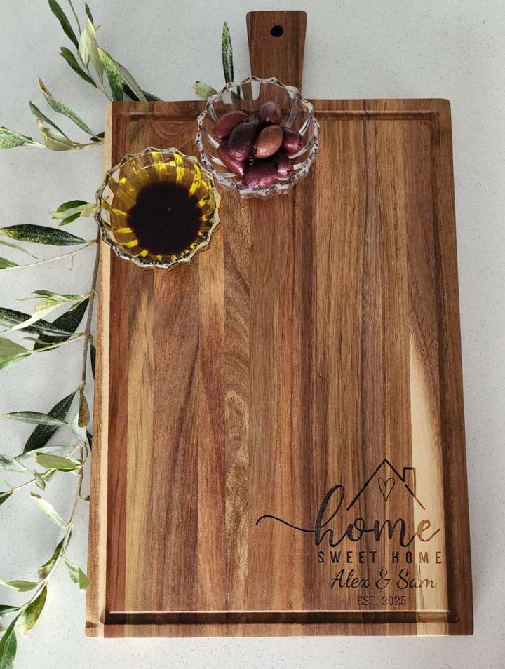 Cheeseboard Rectangle: Home Sweet Home