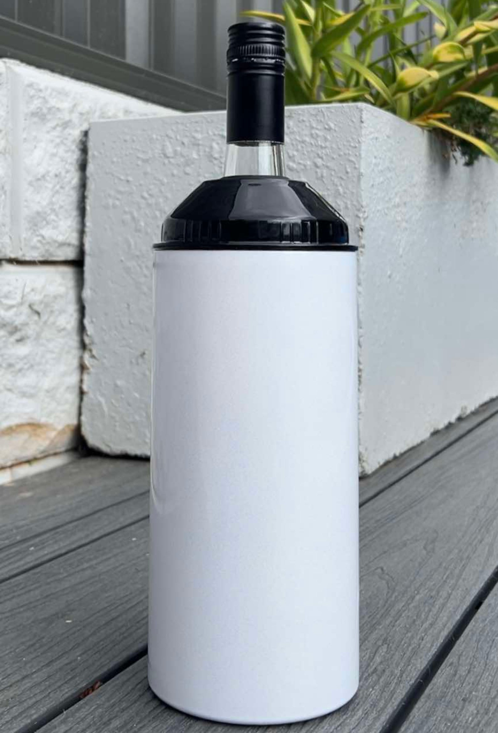 Personalised Wine Cooler: Blank or Custom Design