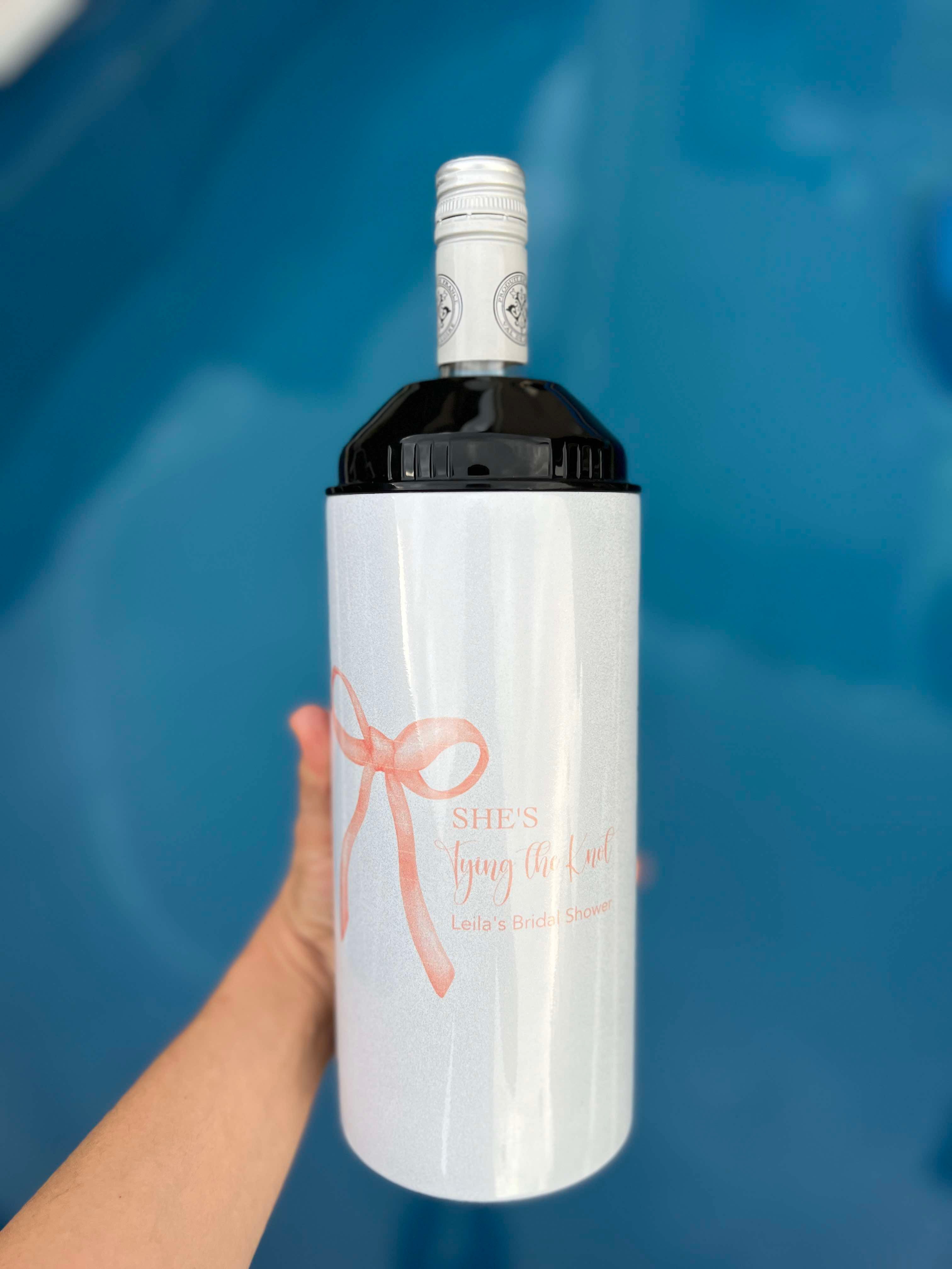 Personalised Wine Cooler: Blank or Custom Design