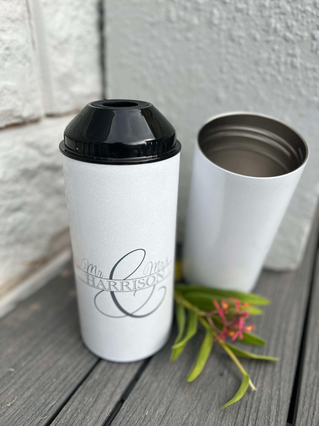 Personalised Wine Cooler: Mr and Mrs