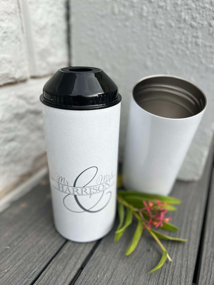 Personalised Wine Cooler: Mr and Mrs