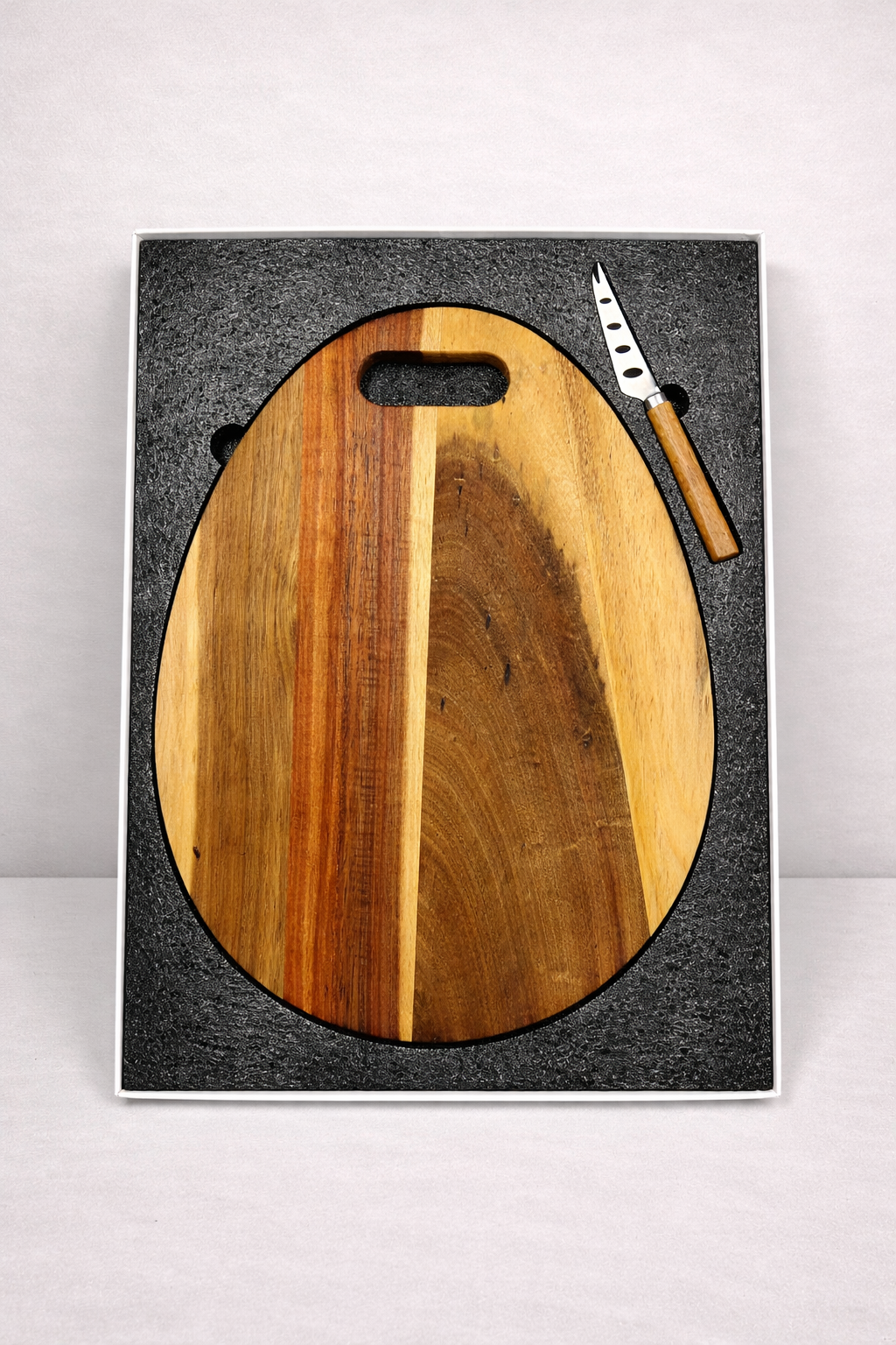 Personalised Cheeseboard Gift Box Set Teardrop