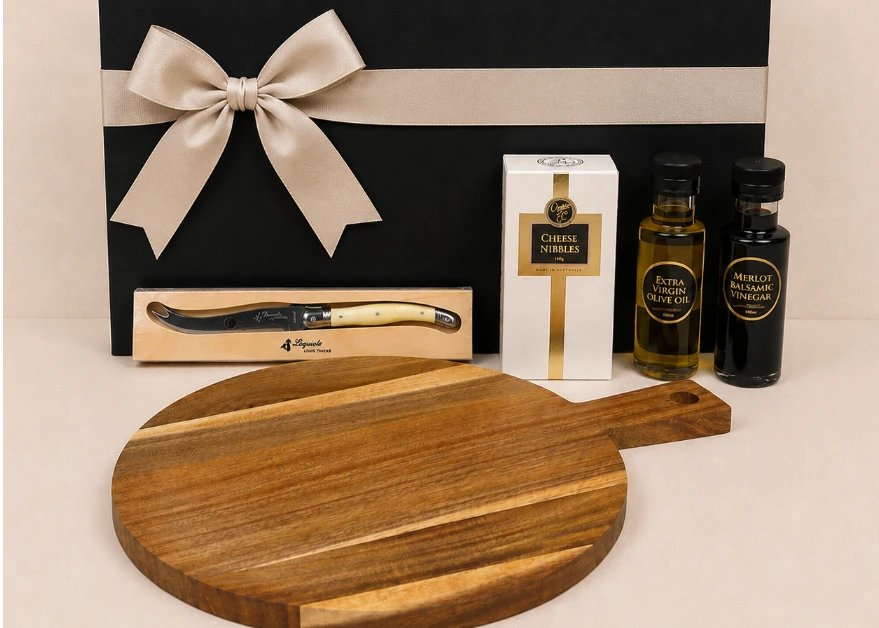 The Grazing Essentials Hamper Round