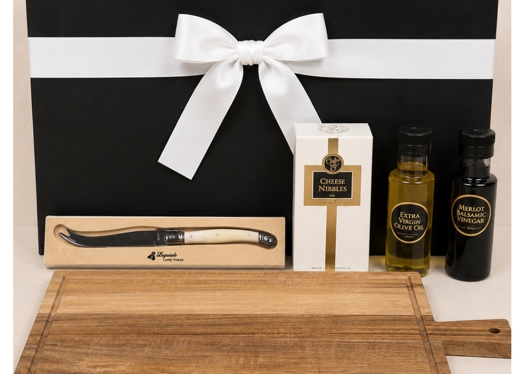 The Grazing Essentials Hamper Rectangle
