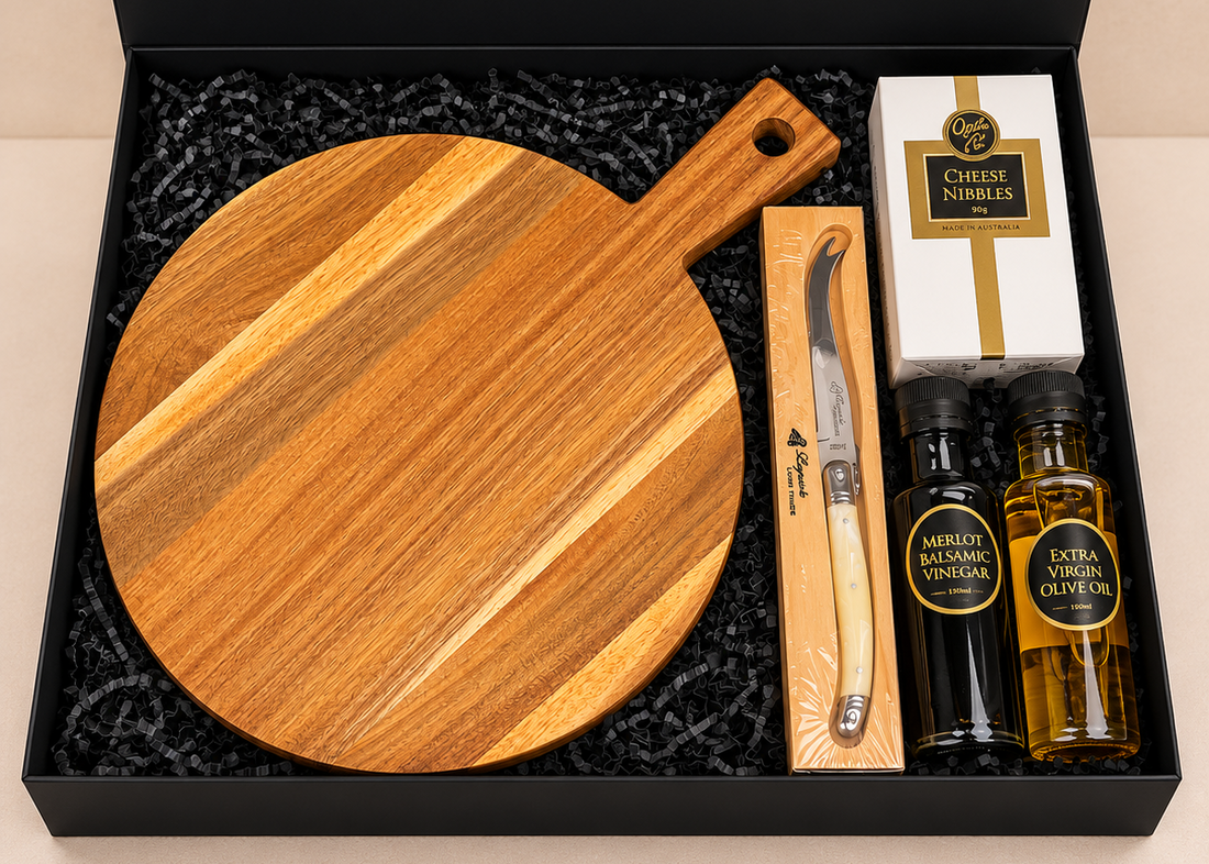 The Grazing Essentials Hamper Round