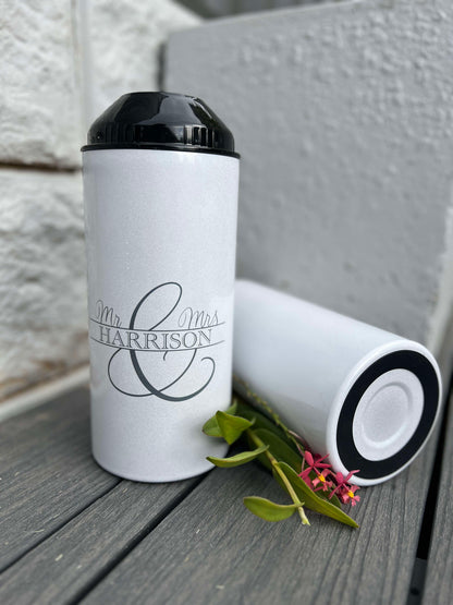 Personalised Wine Cooler: Mr and Mrs