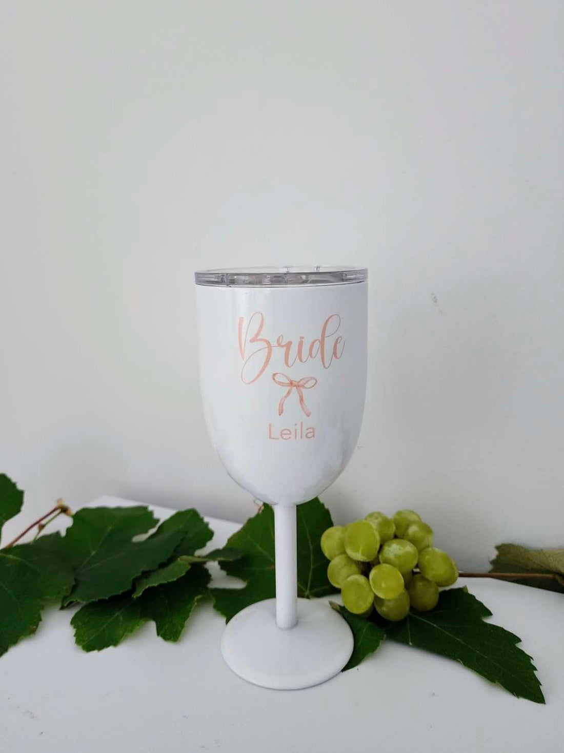 Personalised Wine Goblet: Blank or Custom Design