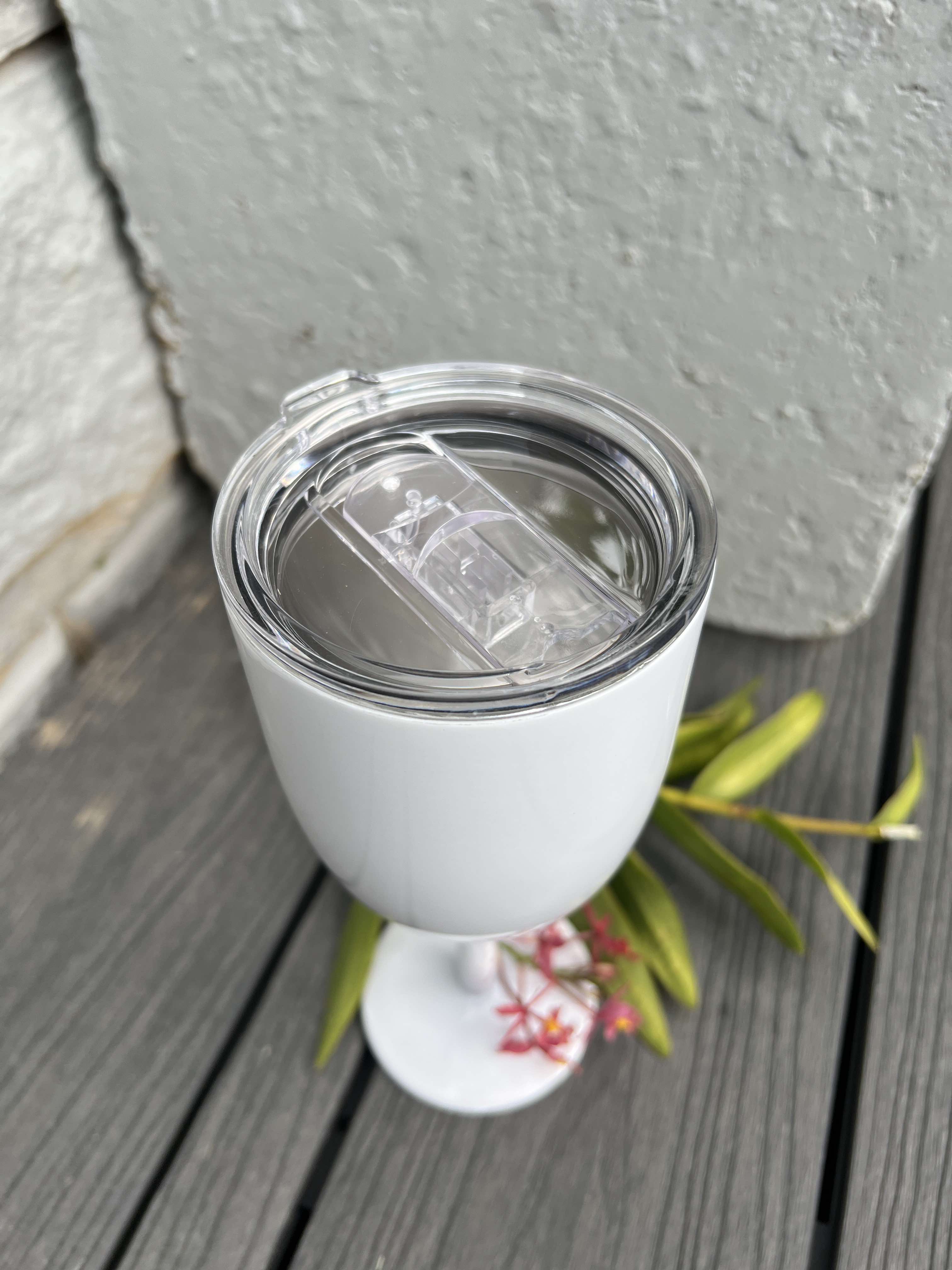 Personalised Wine Goblet: Blank or Custom Design